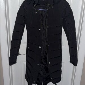 Express Women's Black Puffer Jacket